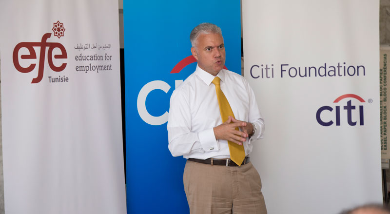 EFE-Tunisie et la Fondation Citi s’engagent davantage pour renforcer l’employabilité des jeunes