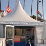Photos du pavillon tunisien au festival de Cannes