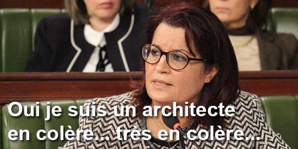 Les architectes furieux contre les propos de Samira Meraï