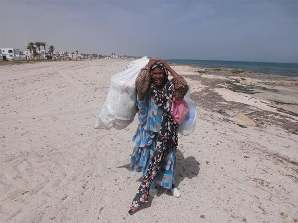 femmme en chaleur