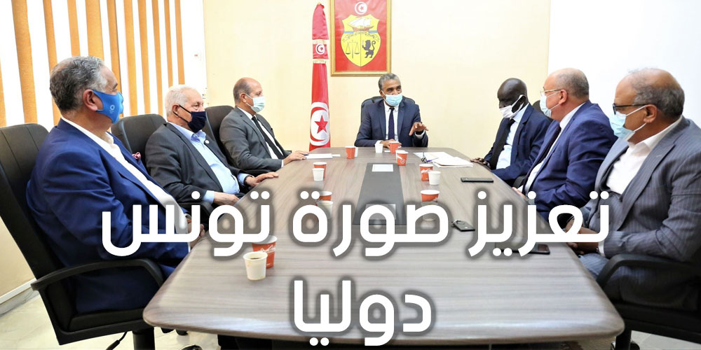 كمال دقيش يتباحث دعم الديبلوماسية الرياضية