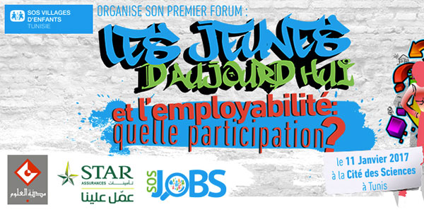 1ère édition du forum pour l'employabilié des jeunes le 11 janvier à la Cité des Sciences