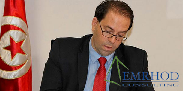 54,4% des Tunisiens satisfaits du rendement de Youssef Chahed, selon EMRHOD Consulting