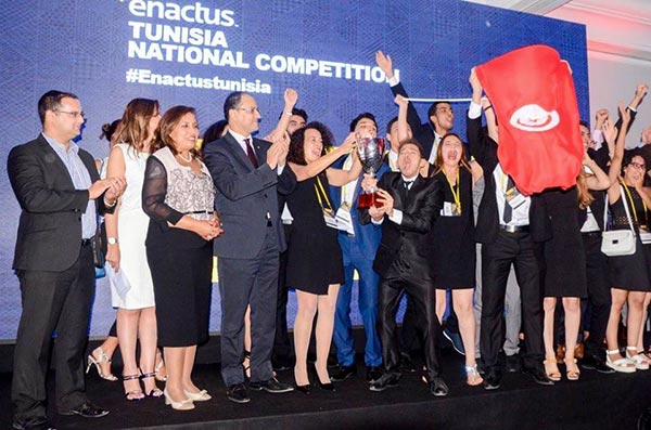 Avec sa victoire, Enactus IHEC célèbre l’Entrepreneuriat social pour la valorisation des métiers