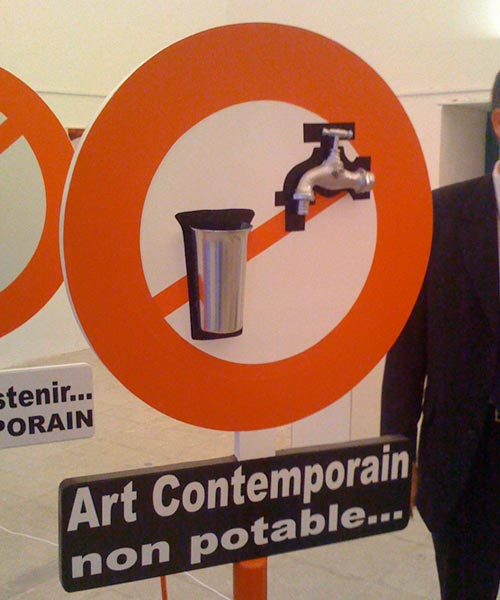 Interdiction de l'art contemporain