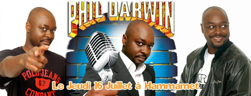 Phil Darwin au Festival International de Hammamet 