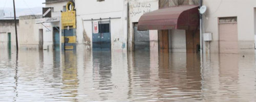 Aujourd’hui, les habitants de Manouba affectés par les eaux d'Oued Majrda qui ont atteint les 8 mètres