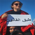 En photos : Des citoyens demandent à être incarcérés en guise de soutien à Sami Fehri