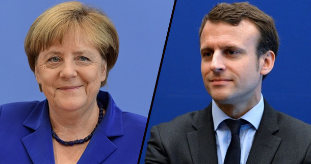 Angela Merkel 'très heureuse' de la victoire d'Emmanuel Macron