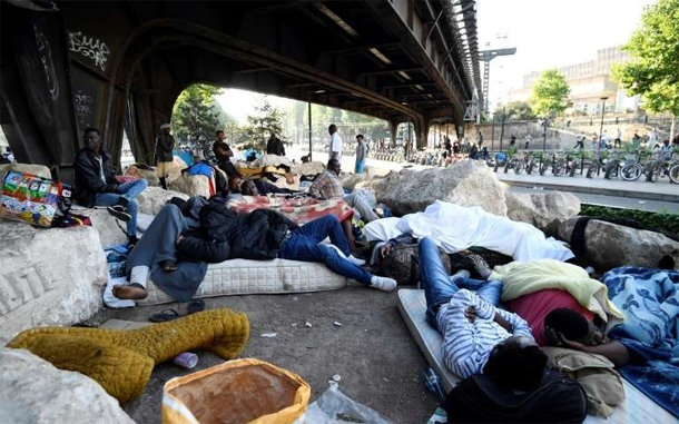 Plus de 2.000 migrants évacués de campements dans le nord de Paris