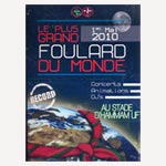 Guiness tunisien : le plus grand foulard scout du monde