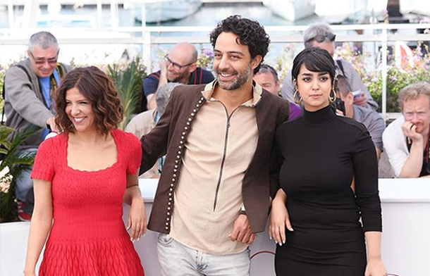 Photos et vidéo...Festival de Cannes : Les stars tunisiennes au photocall du film ‘’La belle et la meute’’