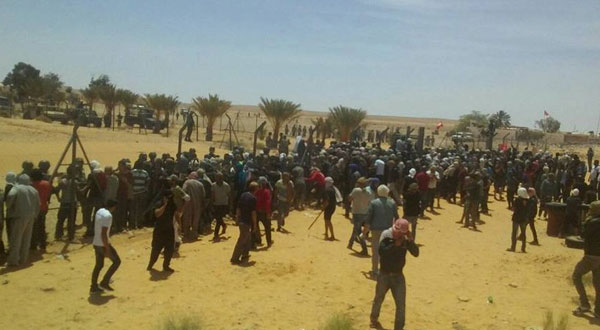 معتصمو قبلي يغلقون الفانا مجدّدا