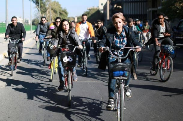 Irak : Des femmes à vélo pour affirmer leur liberté