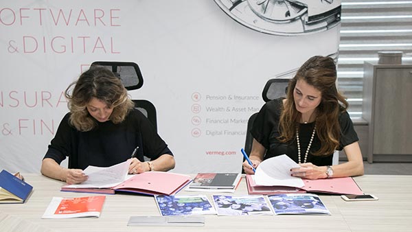 L’université dauphine Tunis Et l’éditeur software et digital VERMEG Signent un partenariat de parrainage