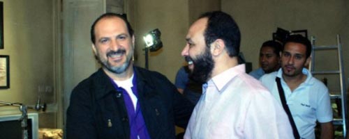 Ben Ali sur les planches du théâtre Égyptien avec Khaled Saleh