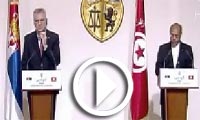 Discours de Moncef Marzouki et du Président serbe