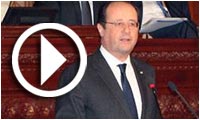 Intervention de François HOLLANDE à l'assemblée nationale constituante en langue française