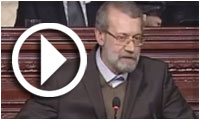 Ali Larijani s’attaque à la politique des USA et d’Israël en Orient