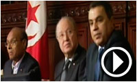 En vidéo : le malaise de Marzouki et Jomaa face au discours du Président de la Choura iranien