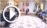 رئيس الجمهورية المنصف المرزوقي يلتقي رئيس الإتحاد الدولي للشطرنج