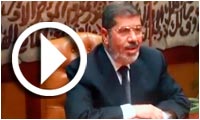 رسالة من محمد مرسي الي الشعب المصري