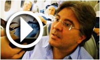 Interview de Mohamed Ali Toumi à bord du A330 Syphax de Montréal à Tunis