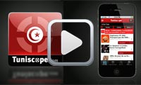 Application Tuniscope Application for iPhone