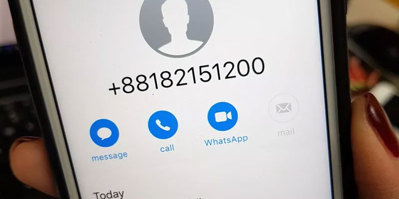Alerte contre des numéros internationaux qui commencent par +881 ou 00881