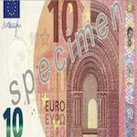 Voici le nouveau billet de 10 euros, il s'appelle Europe