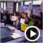 En vidéo : France 2 : le JT de 20 heures interrompu par les intermittents