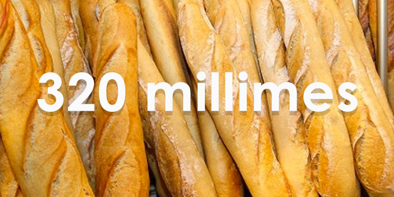 Sans la subvention, la Baguette passera à 320 millimes