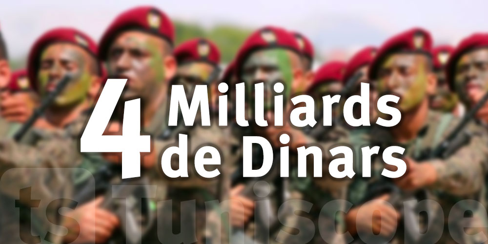 4 Milliards de Dinars pour la Défense Nationale Tunisienne en 2024