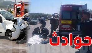 حفوز : إصابات في إنقلاب شاحنة ثقيلة محملة بالتمور