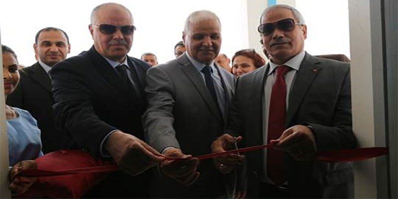 Inauguration laboratoires informatiques ATB à El Hamma, Kébili, Nafta