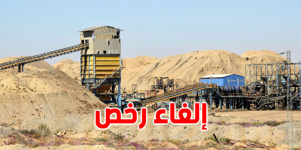 وزارة الصناعة تلغى 4 رخص للبحث عن المواد المعدنية