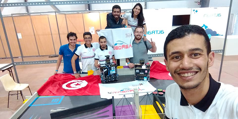 Les étudiants tunisiens 7 ème à la compétition internationale de l’EUROBOT 