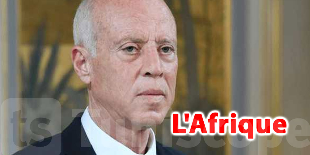 En vidéo...Kaïs Saïed: L'Afrique a beaucoup souffert