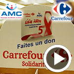 Carrefour et l'AMC, solidaires contre le cancer