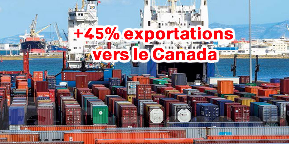 71 MDT d’augmentation dans les exportations vers le Canada