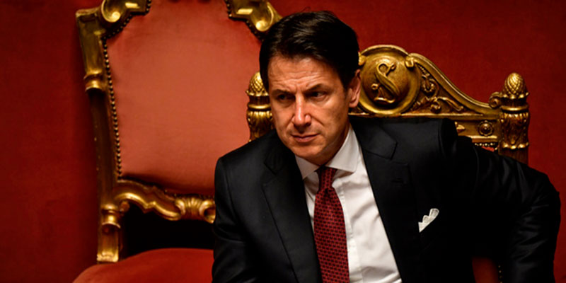 Démission du Premier Ministre italien Giuseppe Conte