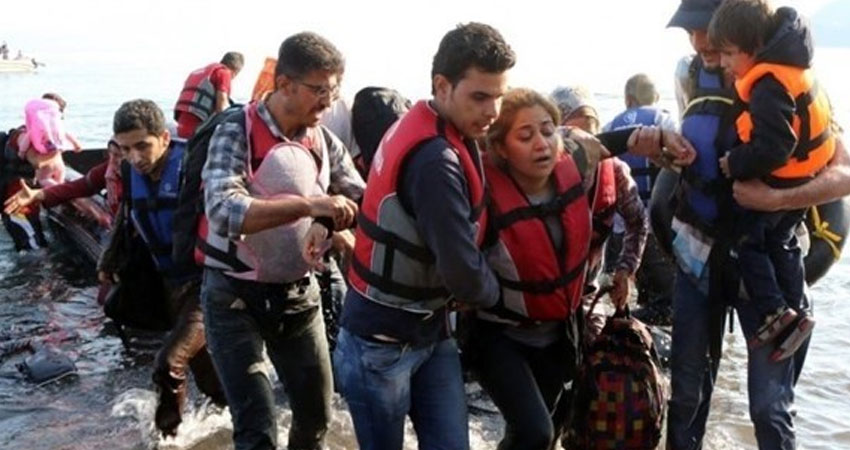 ارتفاع أعداد اللاجئين القادمين إلى اليونان