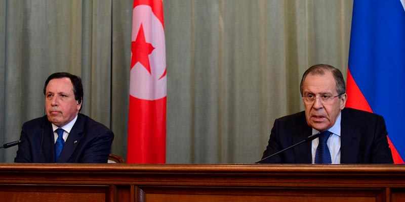Le ministre des affaires étrangères russe, Sergei Lavrov effectue une visite les 25 et 26 janvier à la Tunisie