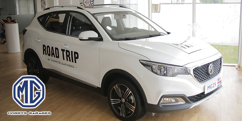 En vidéo : Pour son lancement la MG-ZS réalise un test Drive photographique