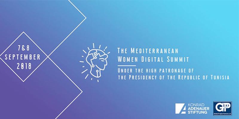 1er Sommet Digital Des Femmes De La Méditerranée le 7 et 8 septembre, en Tunisie