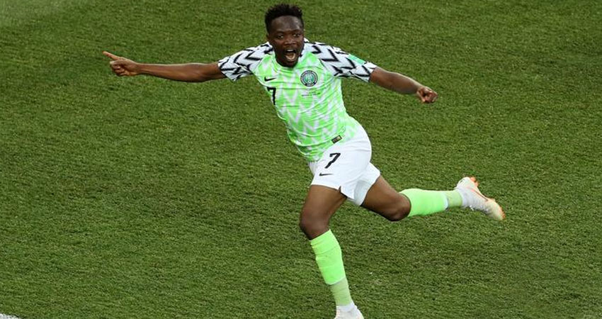 المنتخب النيجيري يعزز حظوظه للدور الثاني بالمونديال