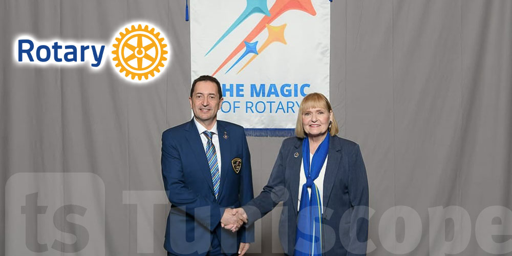 La Présidente du Rotary International, Stephanie Urchick, en visite officielle en Tunisie