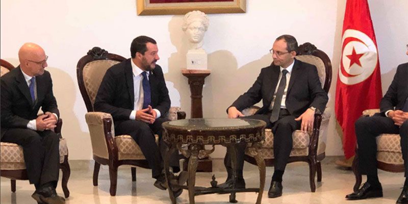 Matteo Salvini optimiste en Tunisie 