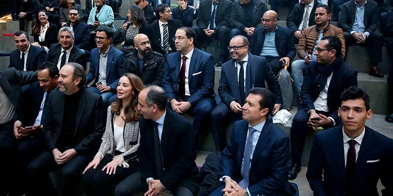 Photo du jour : Youssef Chahed, sage comme une image, à la Station F