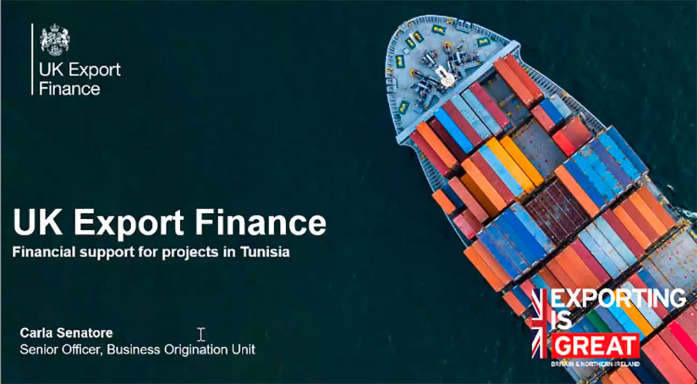 UK Export Finance - un fond pour un partenariat Tuniso- britannique